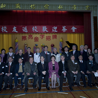 各类型校友会与母校师长合影