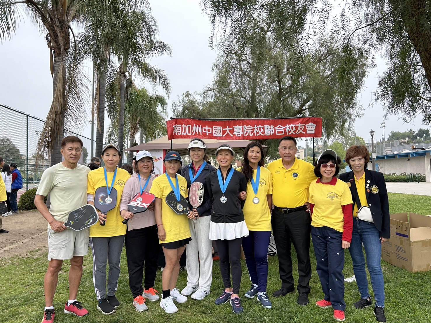 2-2-4_南加州校友会首次参加南加大专杯匹克球比赛勇夺多项冠军 2-2-4_南加州校友会首次参加南加大专杯匹克球比赛勇夺多项冠军