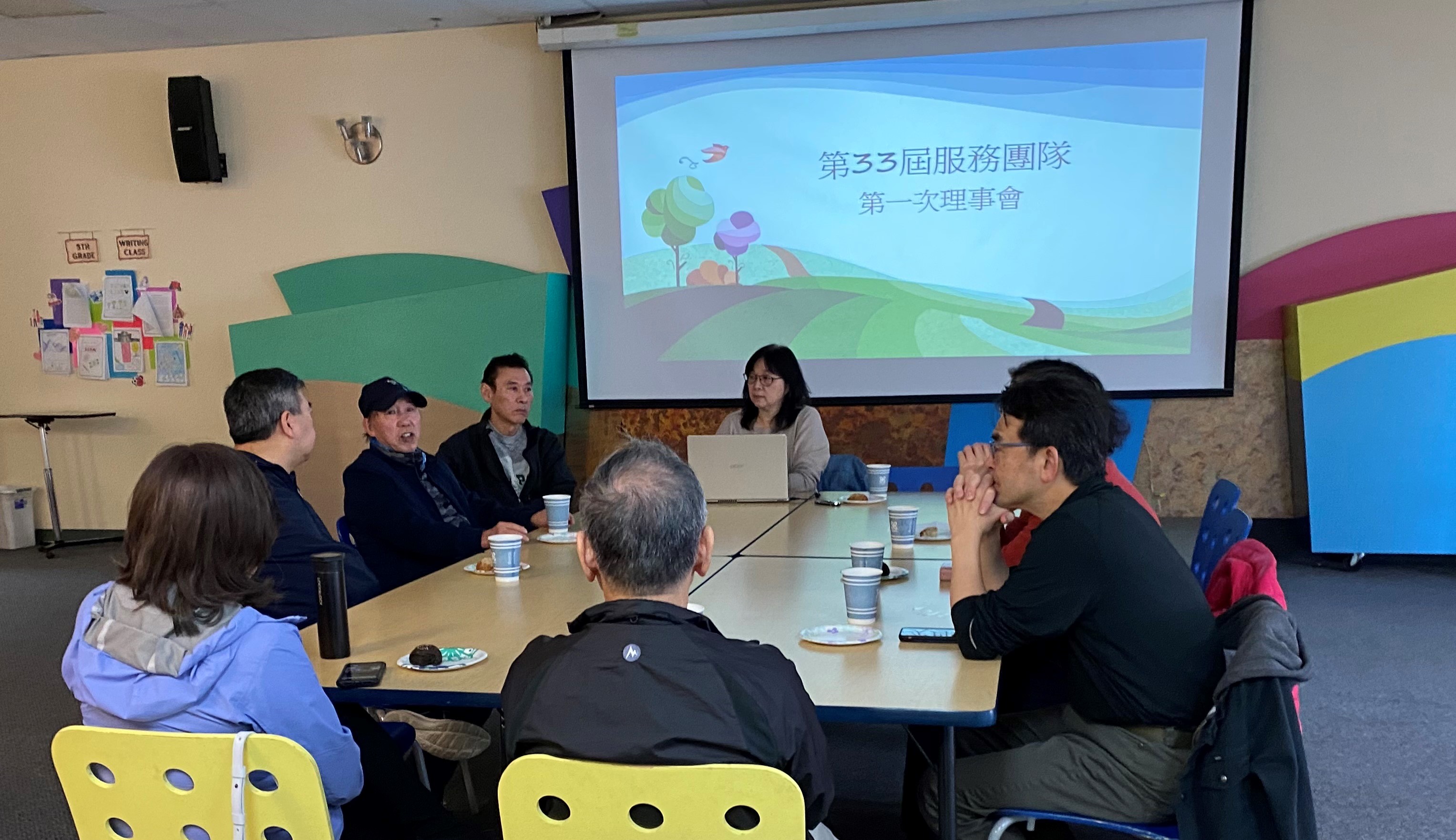 ◎北加州校友会第33届第1次理事会开会侧影 (北加州校友会提供)