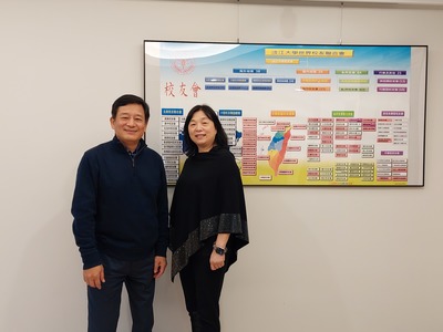 【校友来访】北加州校友会龙凤恣候任会长来访