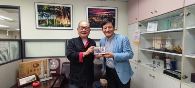 【校友来访】大陆校友联谊总会庄文甫总会长来访