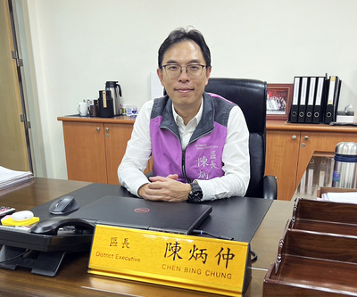 水環系校友陳炳仲學長接任淡水區區長